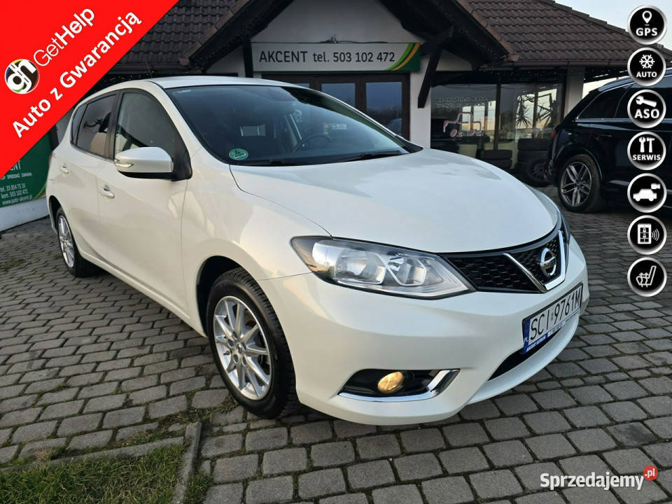 Nissan Pulsar Niski udokumentowany stan licznika bluetooth Pulsar Ustroń