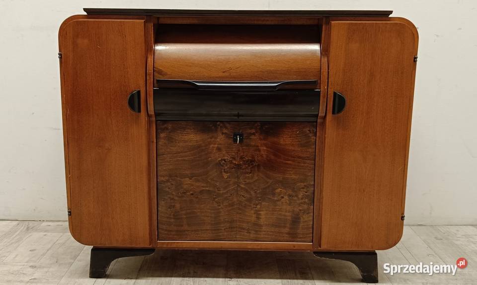 Halabala szafka pod gramofon art deco lata 60te