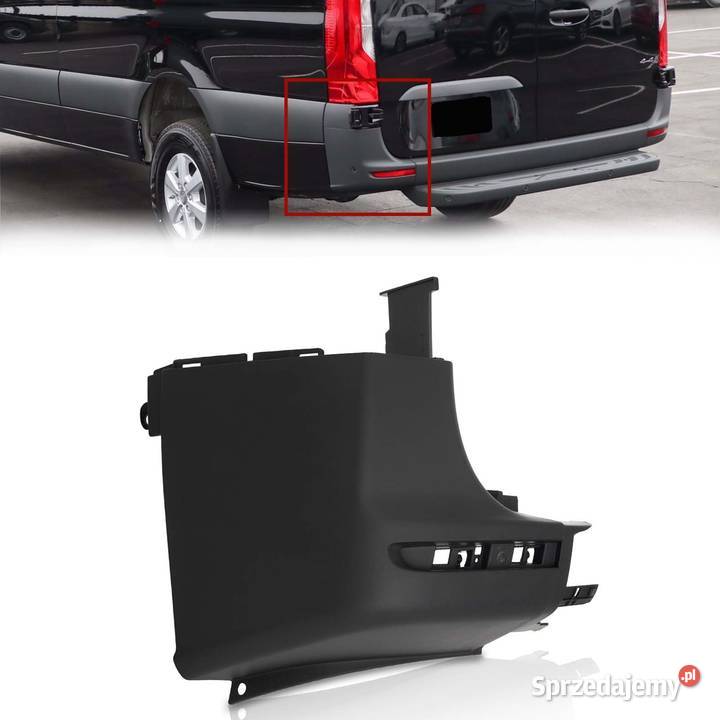 Narożnik zderzaka tył Lewy Mercedes Sprinter 907 Rawa Mazowiecka