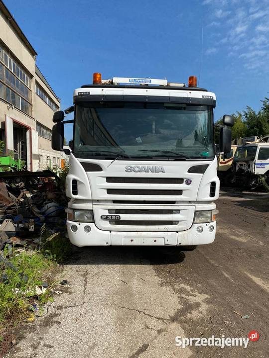 SCANIA P320 ŚMIECIARKA PODWOZIE RAMAEURO 5