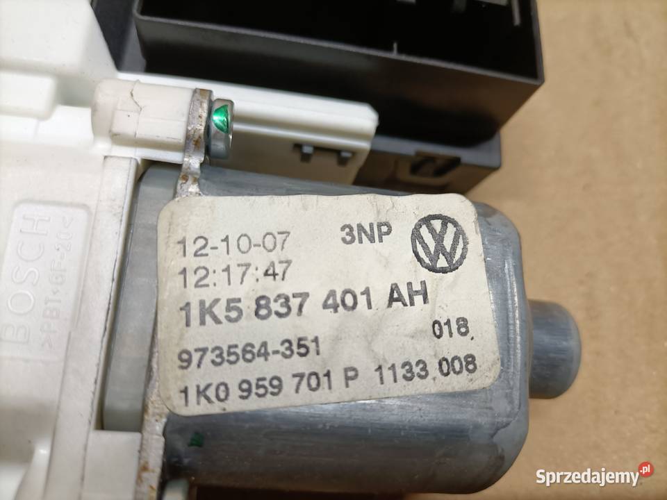 Silniczek silnik podnoszenia szyb VW 1K5837401AH Miedźna