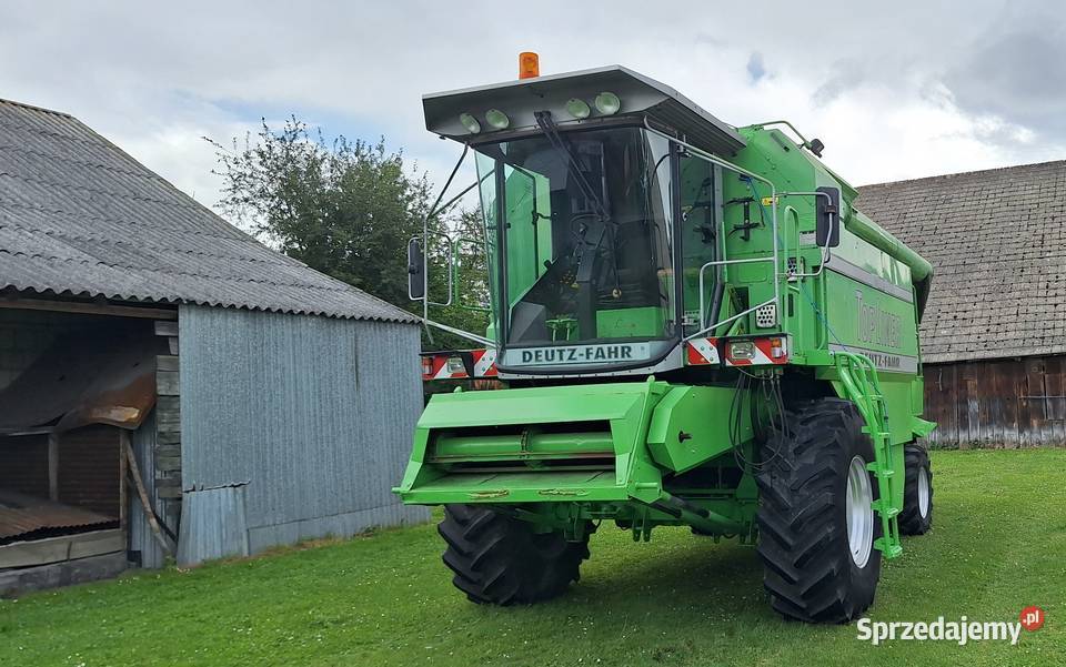 Kombajn DeutzFahr TopLiner 4075 hts Fendt John nieuszkodzony Zbożowe Charsznica