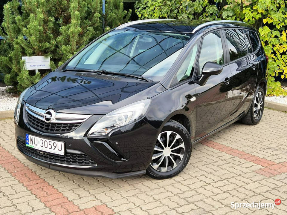 Opel Zafira GWARANCJA 14 benzyna 140 7 osobowa wielofunkcyjna kierownica Warszawa
