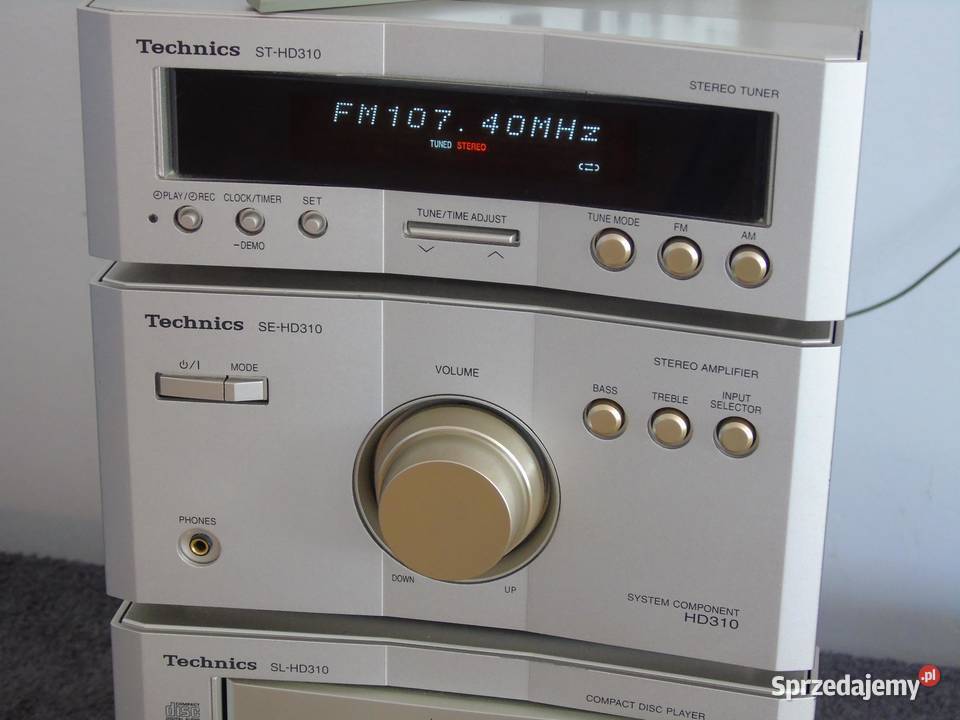 Wieża Technics SEHD310 pilot sprawna WYSYŁKA Jasło