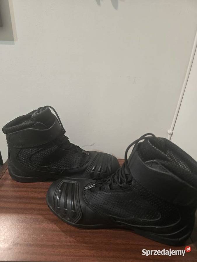 Buty motocyklowe miejskie MODEKA BLACK RIDER Buty motocyklowe Motoryzacja Świdnica Polska sprzedam