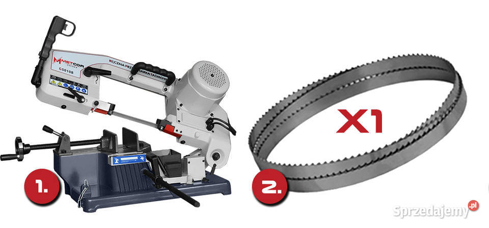 Przecinarka taśmowa do metalu METCOR G5010B piła mazowieckie Siedlce