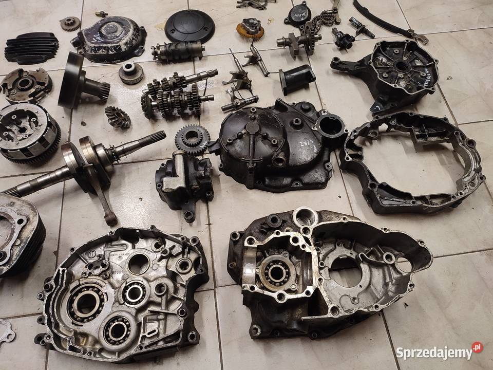 Yamaha YTM 200 silnik części TRI MOTO kapa wał Jelenia Góra