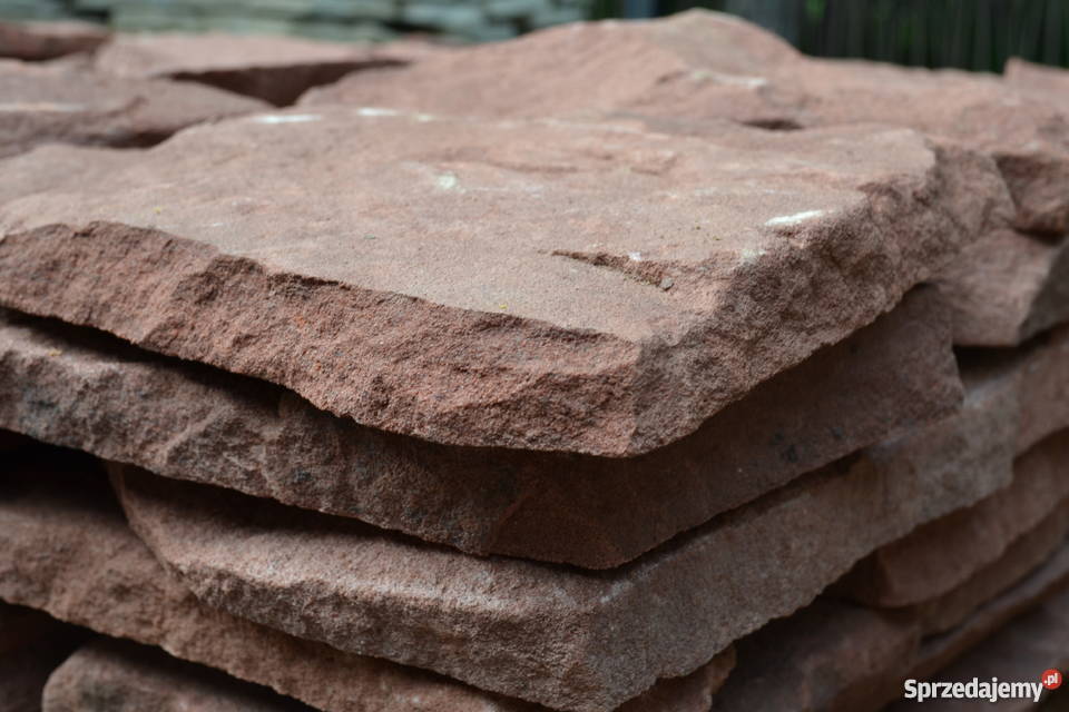 KAMIEŃ NATURALNY Kamien Elewacyjny Piaskowiec Materiały budowlane Olkusz