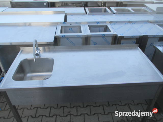 Zlew Gastronomiczny 1 Komorowy Z Blatem 1607085 Ostrów Wielkopolski sprzedam