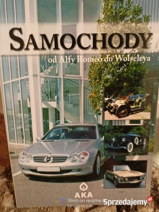 Samochody Alfy Romeo album książki Warszawa sprzedam