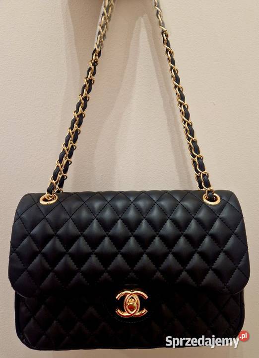 Torebka Chanel Classic Small Double czarna dwie wielkopolskie Września