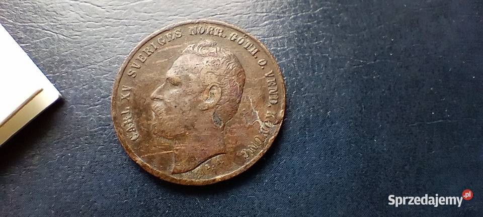 Stare monety 2 ore 1867 Szwecja podkarpackie Lesko