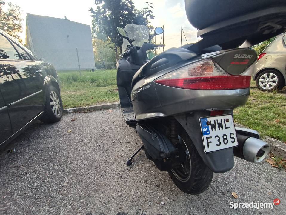Suzuki burgman 125cc na kat b 2009r wtrysk Suzuki
