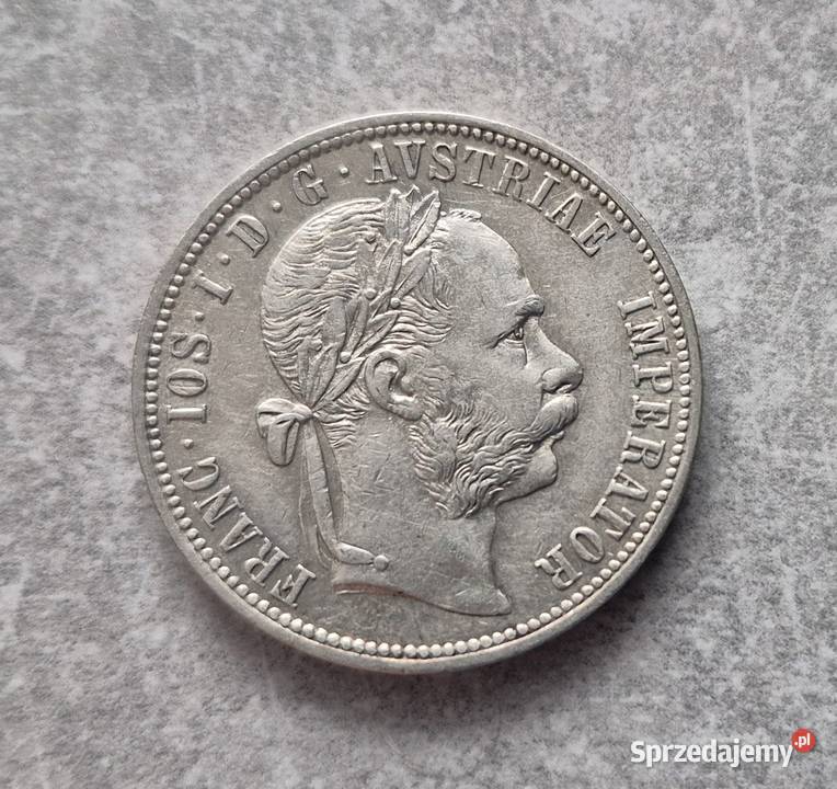 52 AUSTRIA srebro 1 Floren 1883 r Wola Kruszyńska