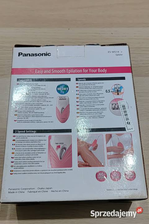 Depilator Panasonic ESWS14 Compact Epilator for Pozostałe Siemianowice Śląskie
