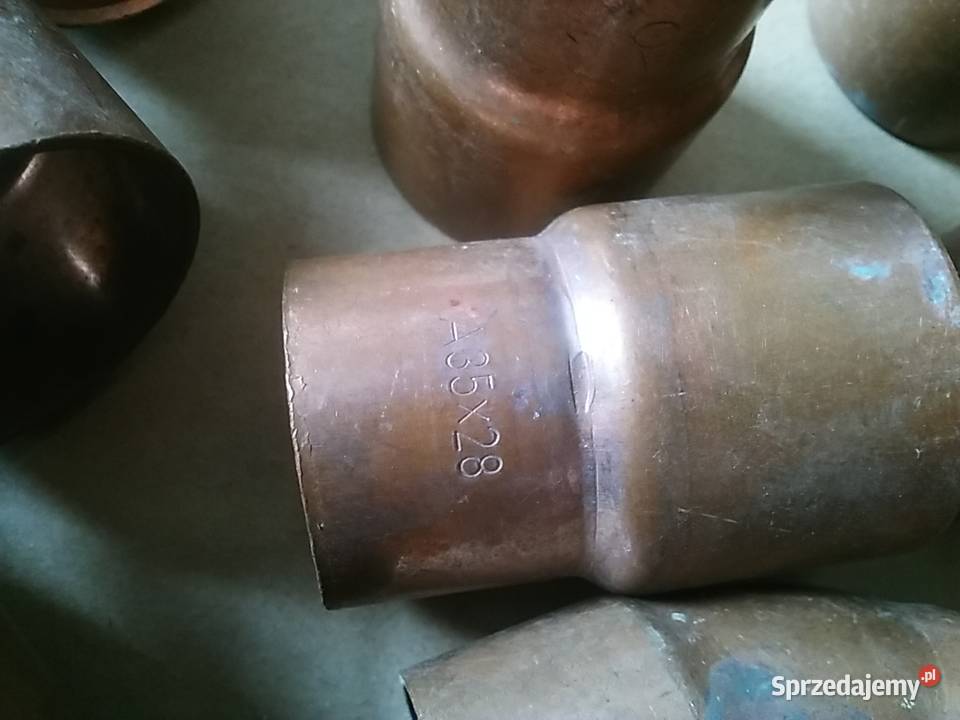 kolanko złączka 35 28 miedź