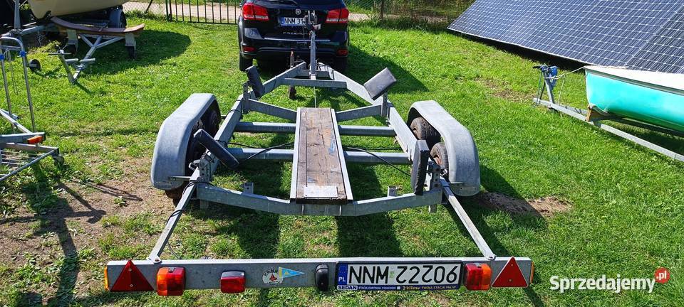 Przyczepka dwuosiowa podłodziowa DMC 2000 Nowe Miasto Lubawskie