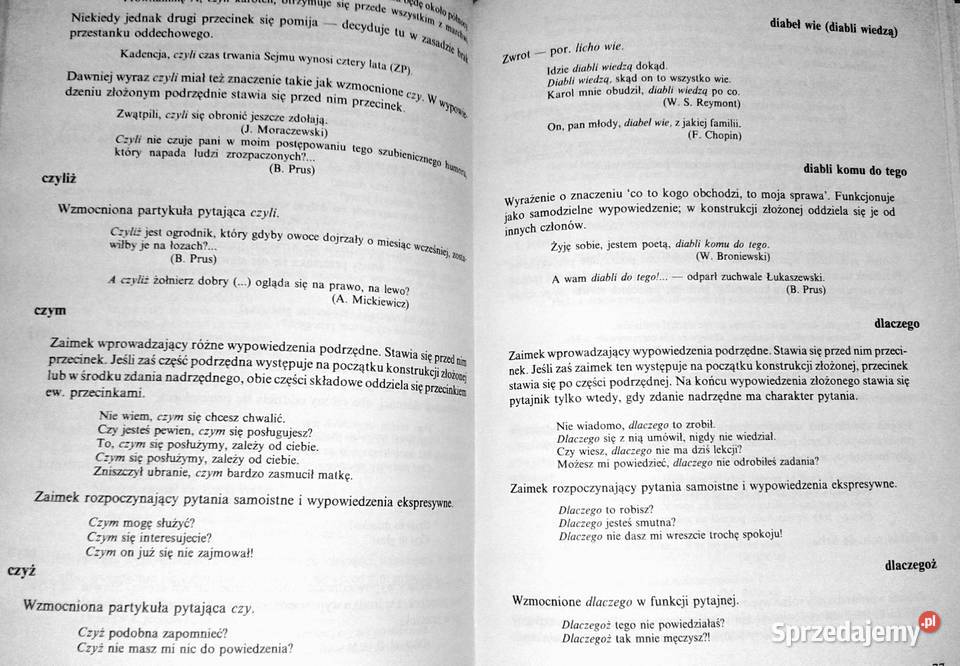 Słownik interpunkcyjny języka polskiego Jerzy twarda Chełm