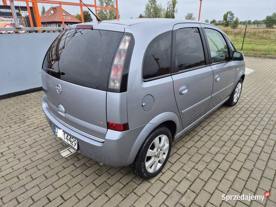 Opel Meriva 2007LIFT16 Ecotec 105 Zadbany nieuszkodzony dolnośląskie Legnica