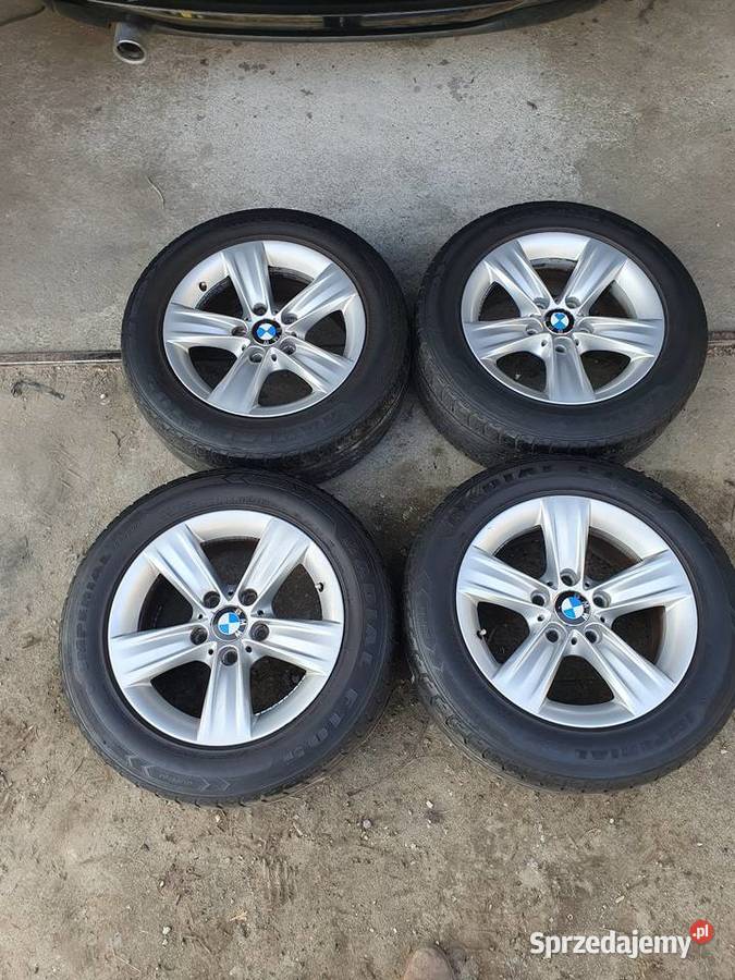 Koła lato felgi aluminiowe 5x120 22555r16 bmw Samochodowe Ziębice