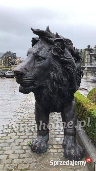 Replika Lwa lew The South Bank Lion 365 rzeźba z Szczecin