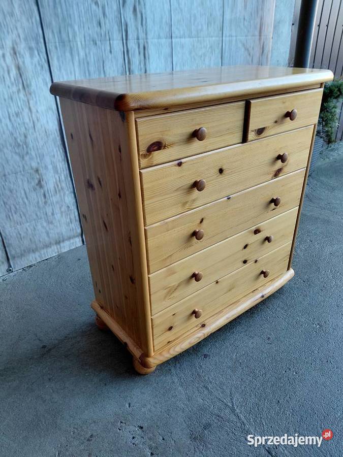 komoda sosnowa z szufladami 451