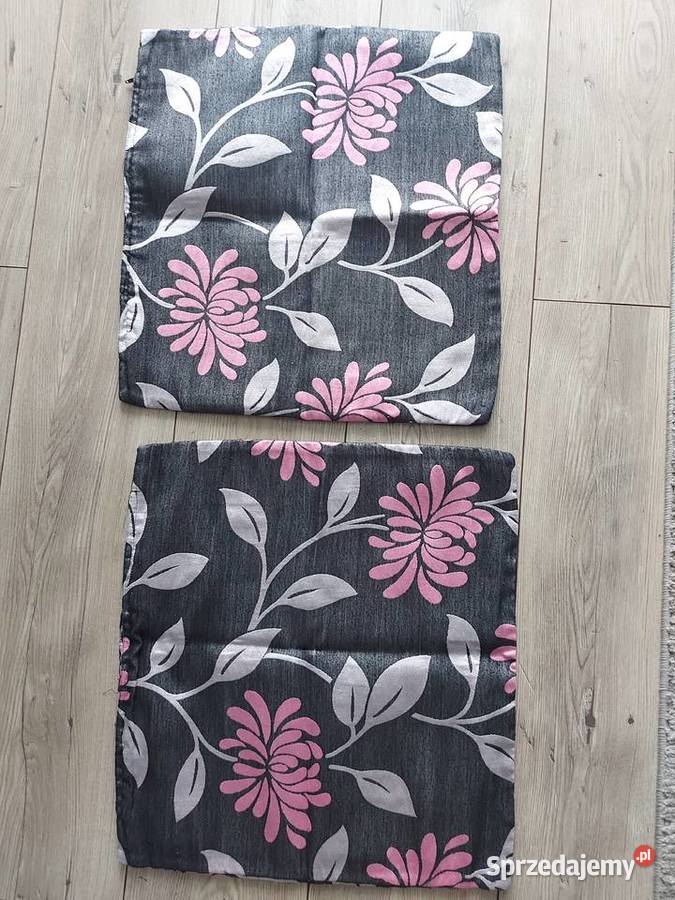 2 poszewka na jasiek 45 x 45 czarnoszara w Olkusz