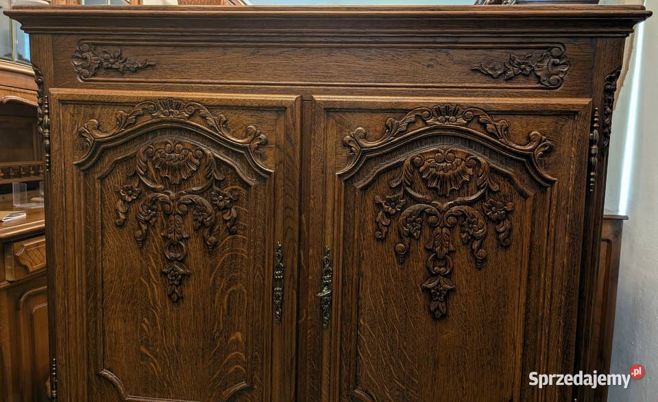 Dębowa komodaszafka ludwikowska sklep Dąbrowa Dąbrowa Górnicza