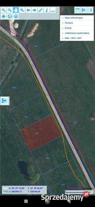 Działka z wydanymi warunkami zabudowy w 1000m2 Kałęczyny sprzedam