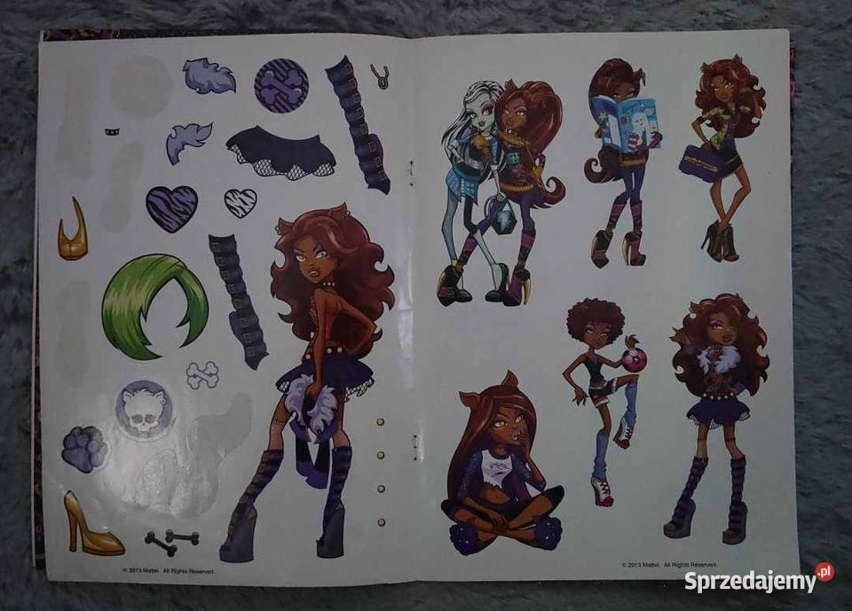 Monstert High wszystko o Clawdeen 32013 Warszawa