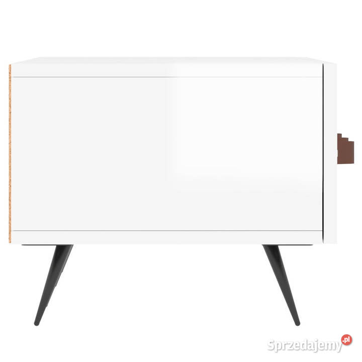Szafka pod TV wysoki połysk biała 150x36x30 mazowieckie