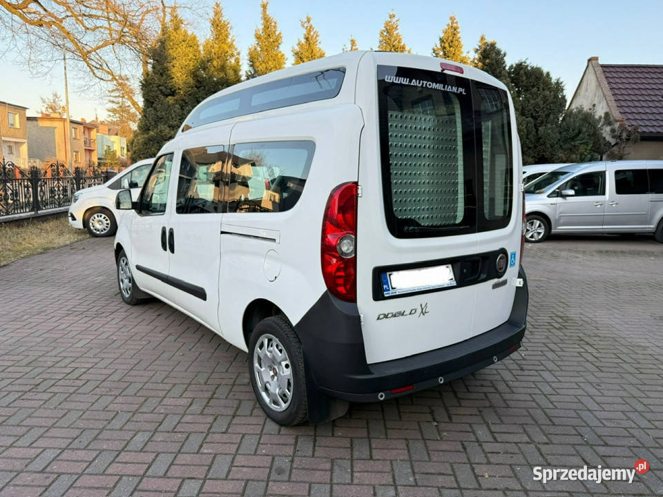 Fiat Doblo Doblo 16120 Niepełnosprawnych RAMPA 120KM Samochody osobowe Syców