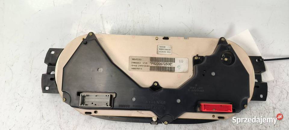 LICZNIK ZEGAR RENAULT THALIA 8200072506 Pozostałe Lipno