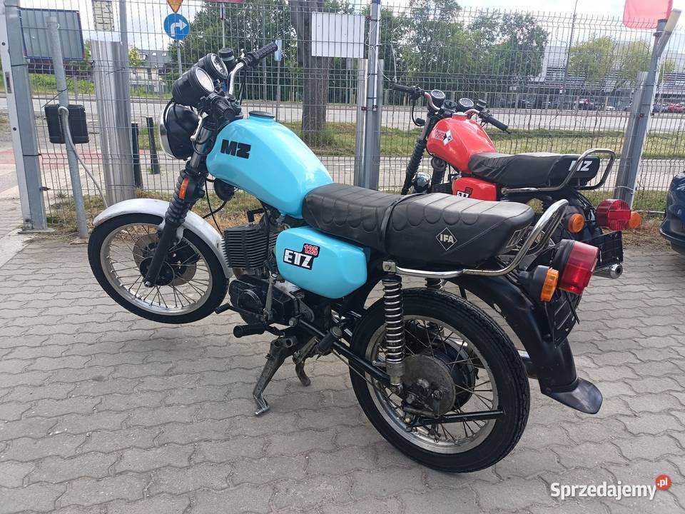 MZ etz 125 1987 sprawna dokumenty na katB nie Motoryzacja Warszawa sprzedam