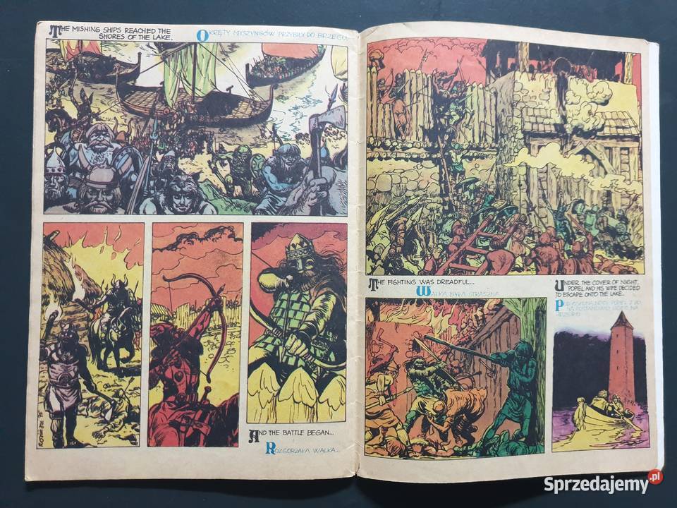 Opowieść o Popielu i Myszach jęz angielski pomorskie