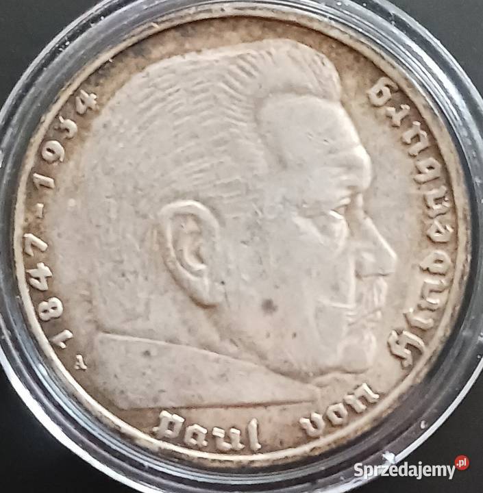 5 Marek Niemcy Paul von Hindenburg 1936 r Men A Konin sprzedam