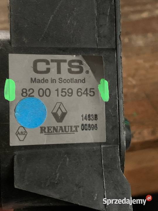 Pedał potencjometr 8200159645 Renault wielkopolskie Margonin