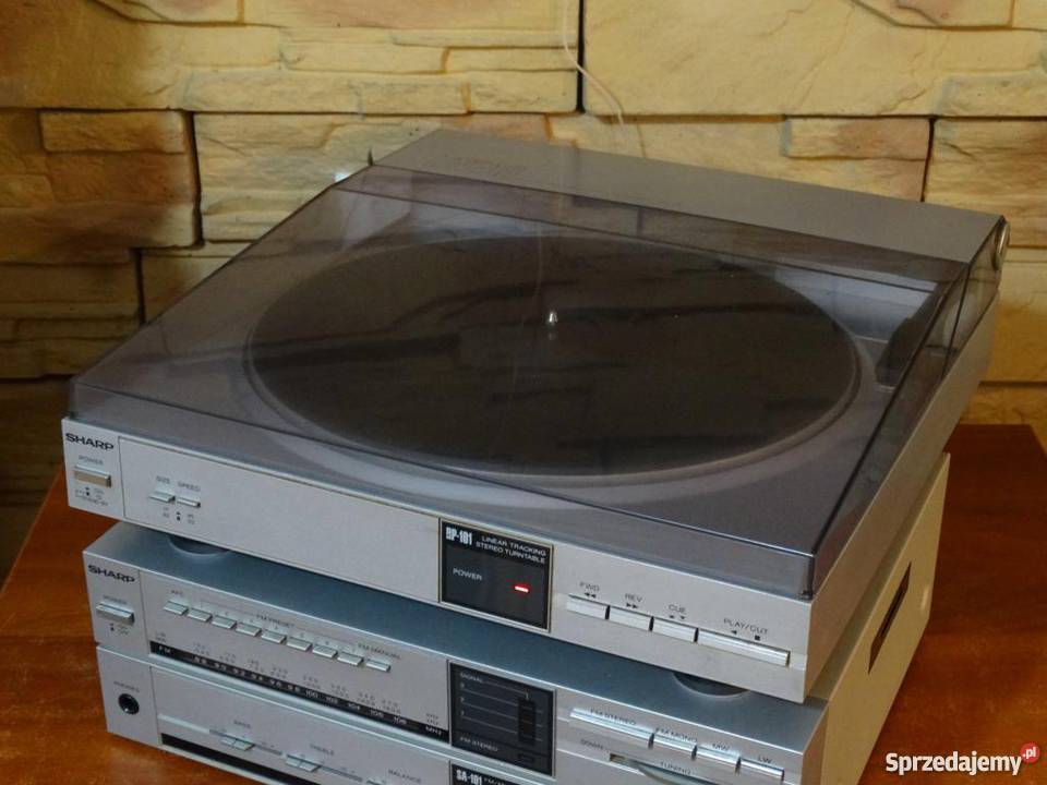 Gramofon tangencjalny Sharp RP101 igła sprawny sprzedam