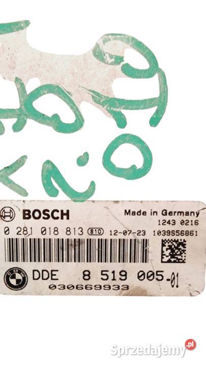 BMW X1 E84 20D STEROWNIK SILNIKA 0281018813 śląskie sprzedam