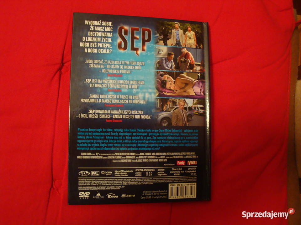 dvd Sęp plejada polskich aktorów 1 płyta Warszawa
