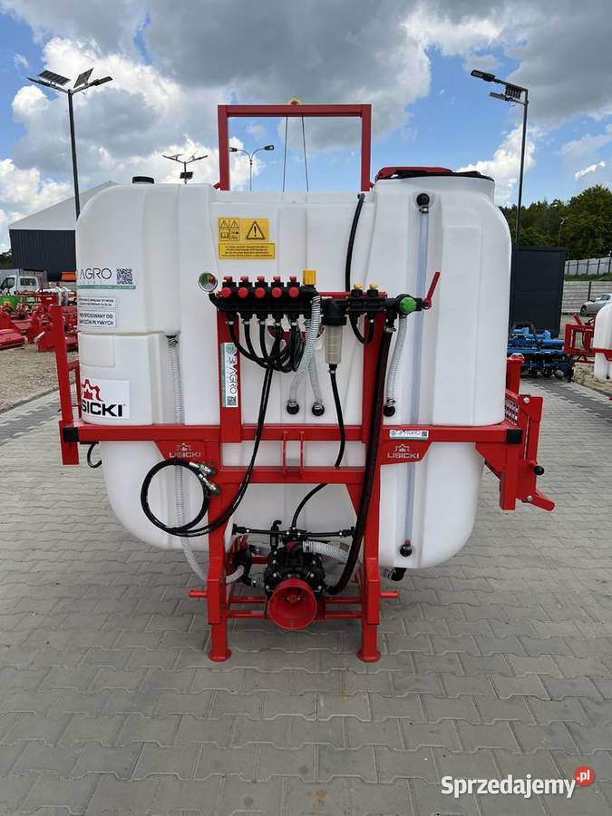 Opryskiwacz polowy LISICKI 1000l 15m Biardzki nieuszkodzony Ostrowiec Świętokrzyski