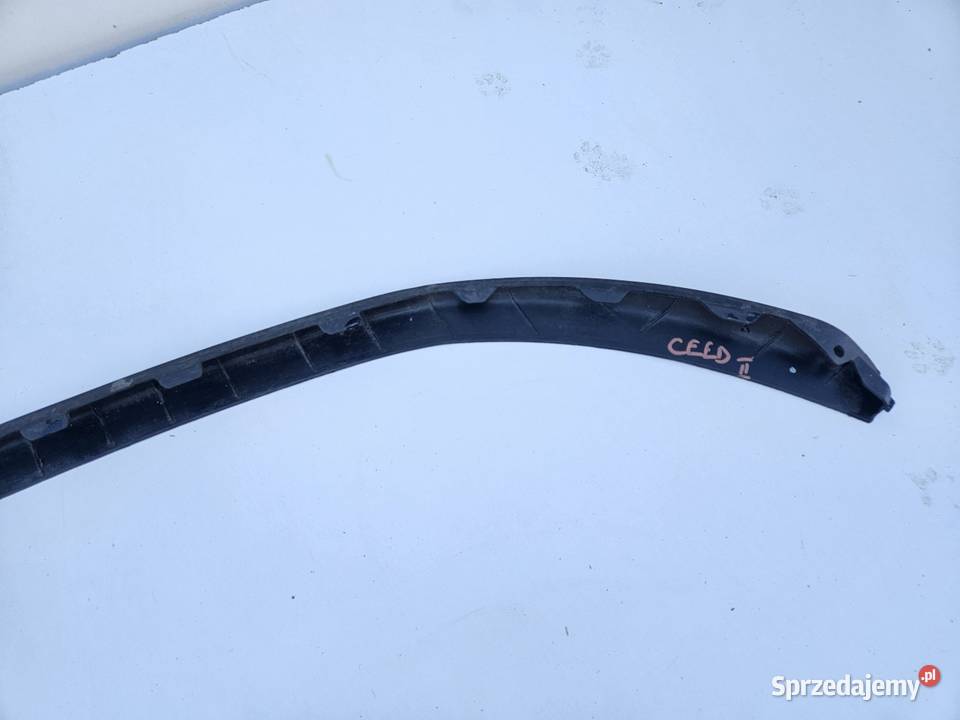 KIA CEED II LIFT SPOILER HOKEJ ZDERZAKA PRZÓD osobowe Spoilery Międzychód