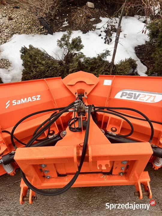 Pług do śniegu Samasz PSV RAM 3m posypywarka Limanowa