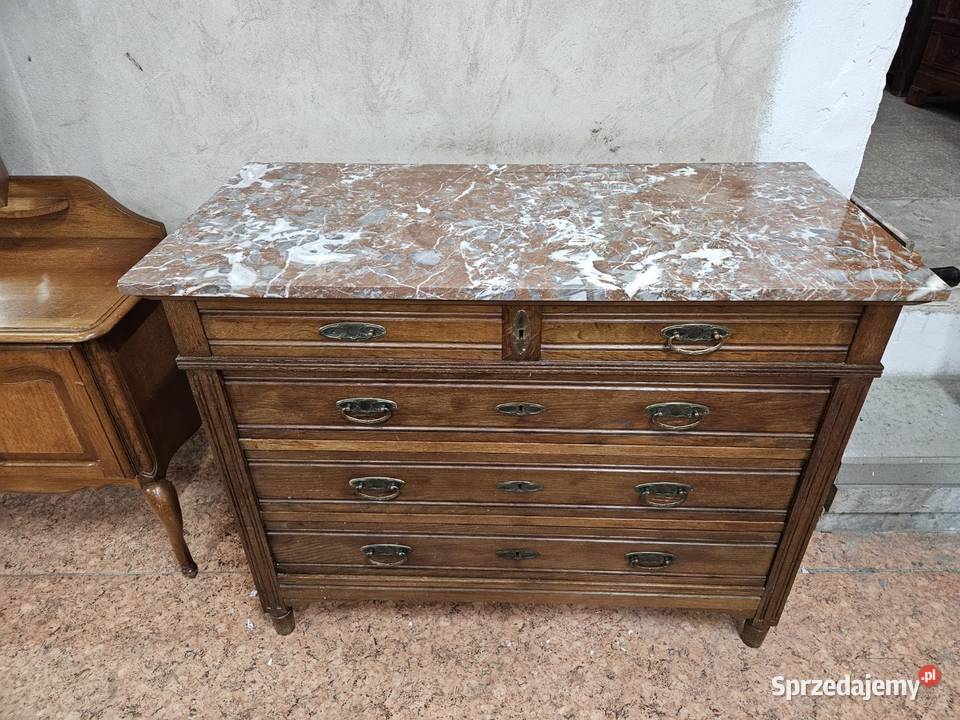Stara komoda z szufladami Francja Nowy Sącz