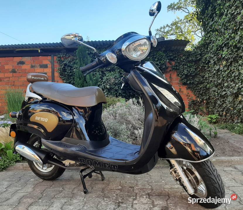 nowy skuter Romet Retro 6 50ccm 4t 2011r Tuczno