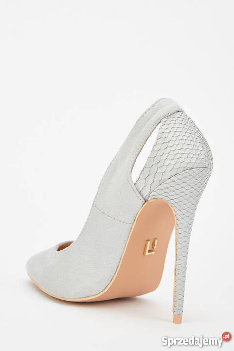 Nowe buty Lost Ink 40 szare szpilki obcasy Rozmiar 40