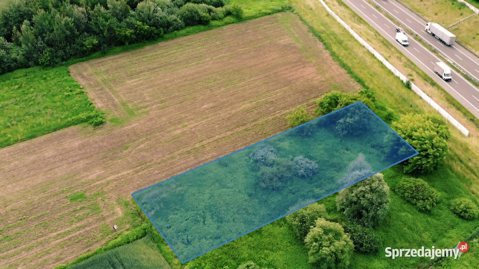 Działka usługowa 749m2 węźle A4 Targowisko