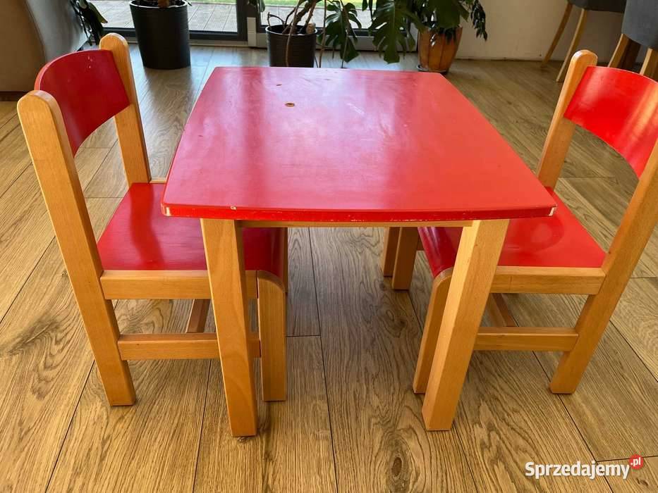Zestaw dziecięcy stolik dwa krzesła firmy