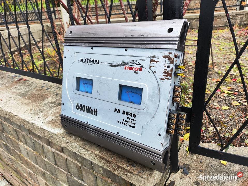 Wzmacniacz samochodowy 4 kanałowy Interconti śląskie