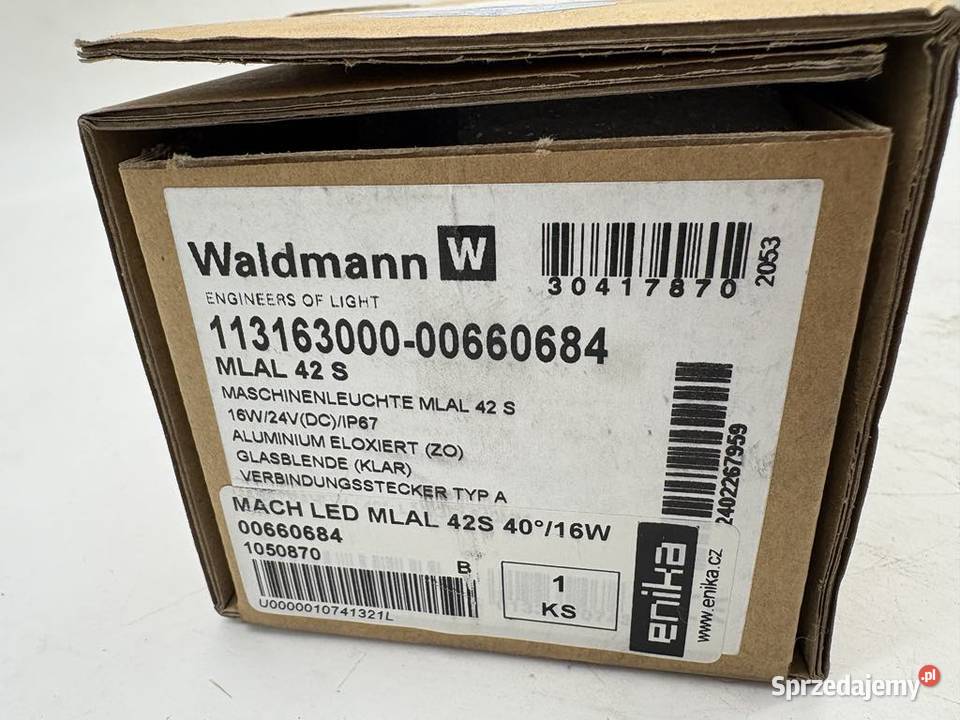 Waldmann 11316300000660684 Lampa maszynowa Warszawa